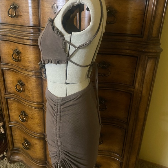 Angel LA brown top and shirt size small - Picture 2 of 6